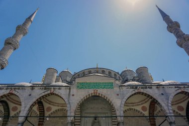 Sultanahmet İstanbul'da Süleymaniye Camii Osmanlı simgesi
