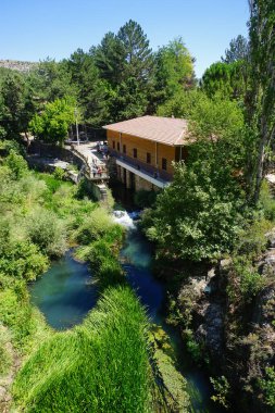 23 Ağustos 2020 Usak Türkiye Klandras Köprüsü Usak Türkiye 'de Banaz nehri üzerinde Phrygianlar ve hidroelektrik merkezi tarafından yapıldı.