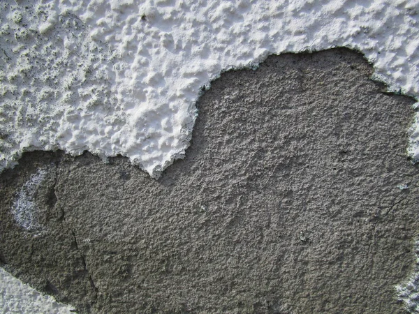 Stare Bielone Tynk Wieszak Ścianie — Zdjęcie stockowe