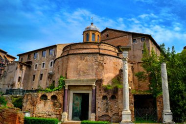 Roma, İtalya 'daki antik Roma harabeleri