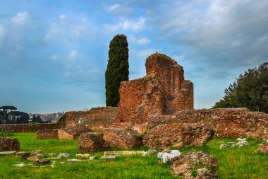 Roma, İtalya 'daki antik Roma harabeleri