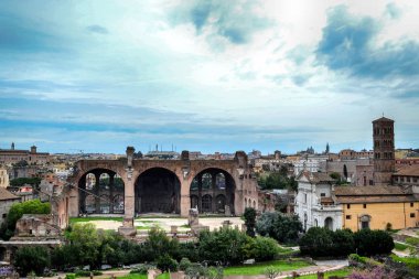 Roma, İtalya 'daki antik Roma harabeleri