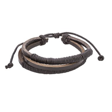 Beyaz izole moda erkek bilezik