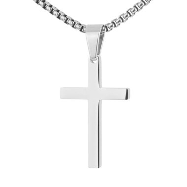 Moda elmas kolye üzerinde beyaz izole