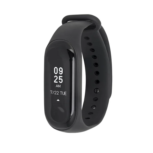 Barselona, İspanya - 27 Ocak 2019 : Fitness bilezik Xiaomi Mi