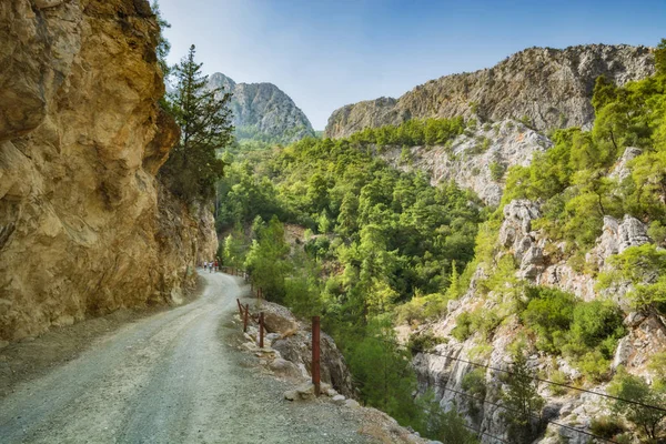Route Montagne Menant Canyon Goynuk Antalya Turquie Lycie — Photo
