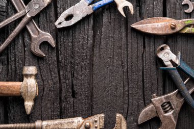 1 arka planı olarak çeşitli araçlar