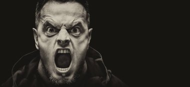 Kızgın adam vintage