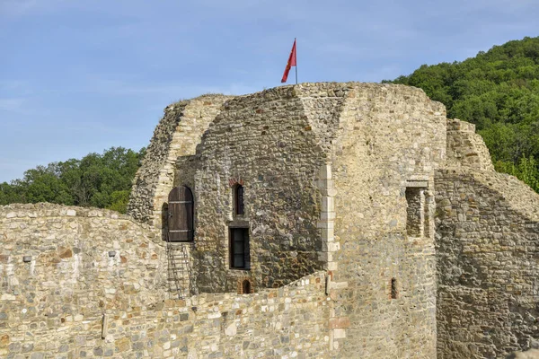 Cetatea Neamț Cetatea Medievală Din Târgu Neamț Regiunea Moldovei România — Fotografie, imagine de stoc