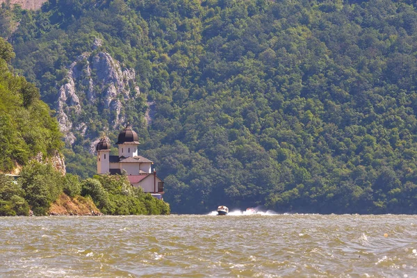 Roemenië Donau Rivierlandschap — Stockfoto