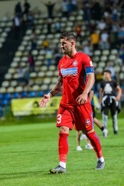 Brasov Románia Június 2019 Ismeretlen Focista Friendly Football Match Brasov — Stock Fotó