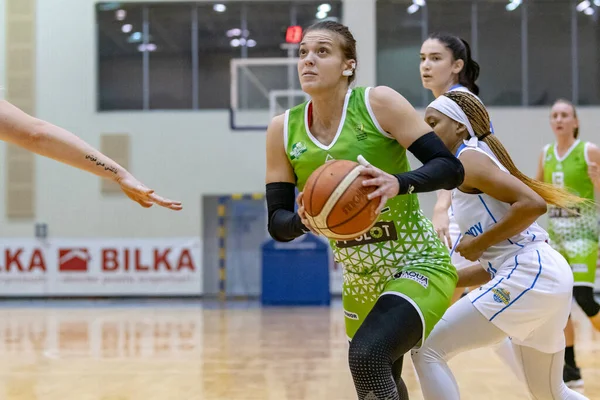 Brasov Rumania Noviembre 2020 Desconocido Jugador Baloncesto Whitted Durante Partido — Foto de Stock