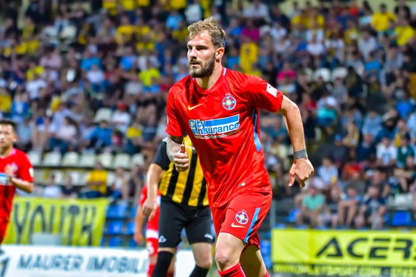 Brasov Roumanie Juin 2019 Joueur Football Inconnu Match Football Amical — Photo