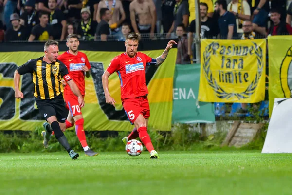 Brasov Romania Червня 2019 Unknow Soccer Player Friendly Football Match — стокове фото