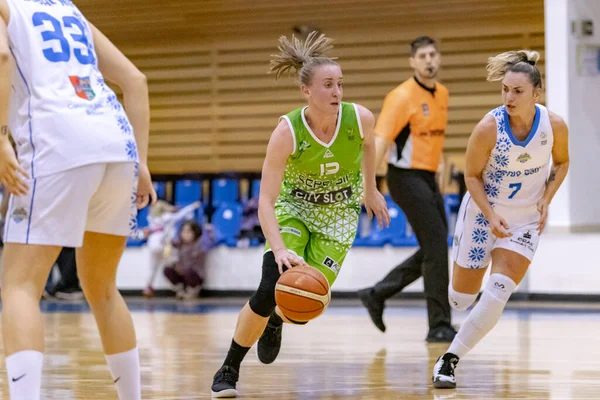 Brasov Rumania Noviembre 2020 Desconocido Jugador Baloncesto Whitted Durante Partido — Foto de Stock