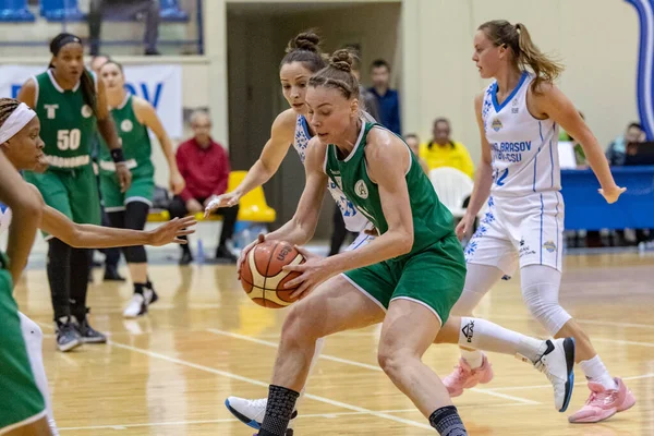 Brasov Rumania Diciembre 2019 Desconocido Jugador Baloncesto Whitted Game Csu — Foto de Stock