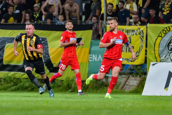 Brasov Roumanie Juin 2019 Joueur Football Inconnu Match Football Amical — Photo