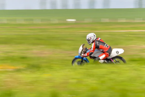 Motopark Romania Romania April 2017 Unknown Pilots Competing Bmu European — Stock Photo, Image