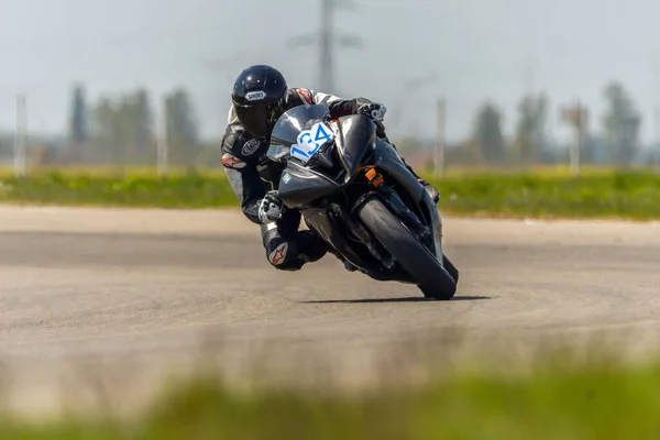 Motopark Romania Romania April 2017 Unknown Pilots Competing Bmu European — стоковое фото