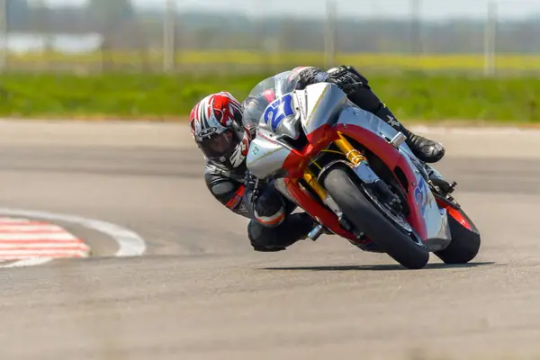 Motopark Romania Romania April 2017 Unknown Pilots Competing Bmu European — стоковое фото