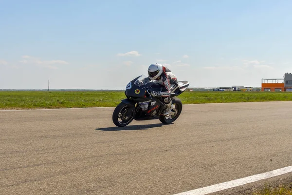 Motopark Rumänien Rumänien April 2017 Okända Piloter Tävlar Bmu Europeiska — Stockfoto