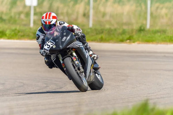 Motopark Rumania Rumania Abril 2017 Pilotos Desconocidos Compitiendo Bmu European — Foto de Stock