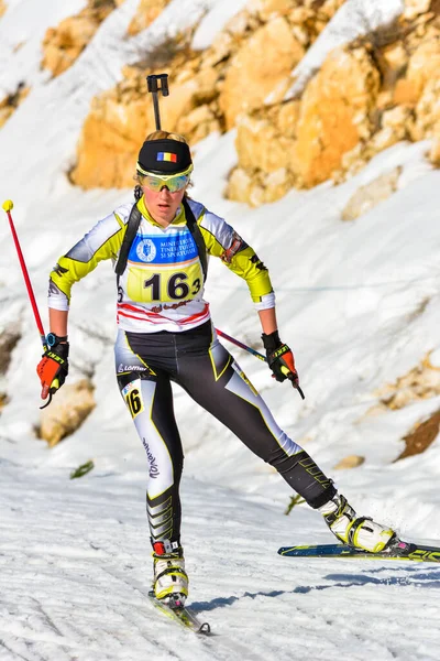 Cheile Gradistei Roamania Januari Unknown Competitor Ibu Youth Junior World — Stockfoto