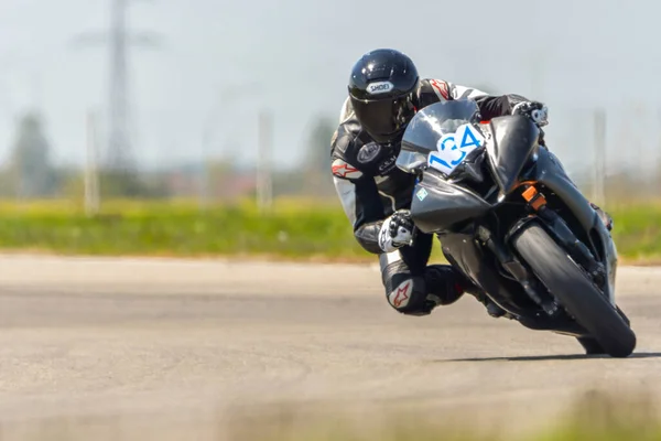 Motopark Romania Romania April 2017 Unknown Pilots Competing Bmu European — стоковое фото