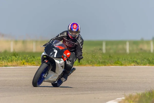 Motopark Romania Romania April 2017 Unknown Pilots Competing Bmu European — стоковое фото