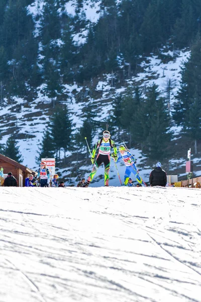 Cheile Gradistei Roamania January Unknown Competitor Ibu Youth Junior World — Stock Photo, Image