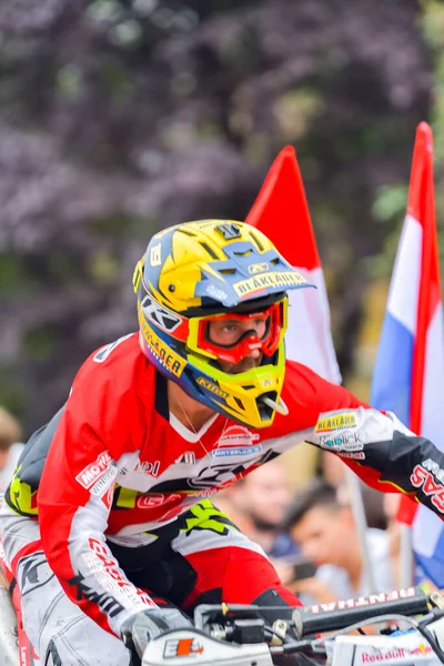 Sibiu Romania 7月28日 Red Bull Romaniacs Hard Enduro Rallyで知られていないライバル 世界で最も過酷なエンデューロ — ストック写真