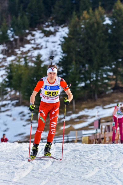 Cheile Gradistei Roamania Januari Unknown Competitor Ibu Youth Junior World — Stockfoto