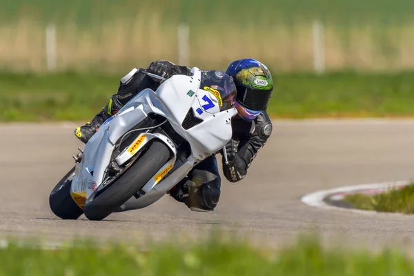 Motopark Romania Romania April 2017 Unknown Pilots Competing Bmu European — стоковое фото