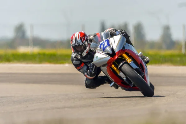 Motopark Romanya Romanya Nisan 2017 Bmu European Road Racing Championship — Stok fotoğraf