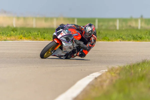 Motopark Romania Romania April 2017 Unknown Pilots Competing Bmu European — стоковое фото