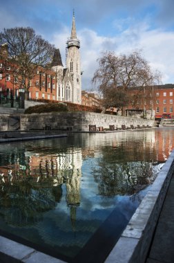 Dublin. İrlanda - 07 Aralık 2017:Garden anma 