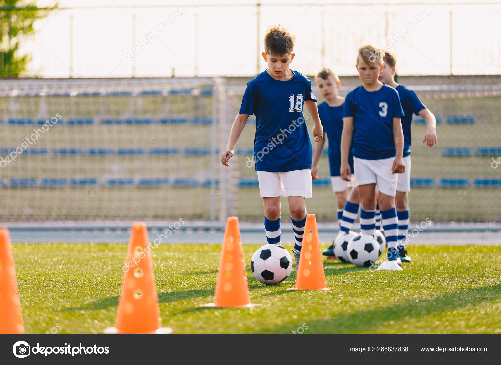 football practice cone