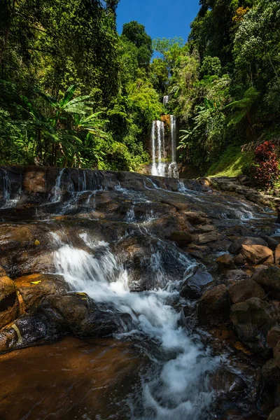 Падіння Води Тропічних Лісів Єтнамі — стокове фото