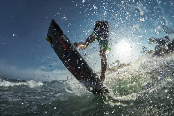 Kitesurfing — Stock fotografie