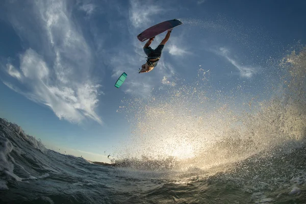 Kitesurfen — Stockfoto