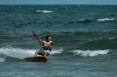 kitesurfer eylem