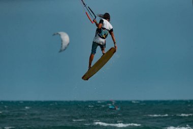 kitesurfer eylem