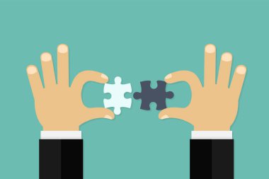 eşleştirme - bulmaca öğeleri bağlama iş