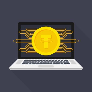 Ağlar - iş ve küresel finansal bağlantıları, Cryptocurrency, ticaret, Online Bankacılık ve para transferi kavramı urgan