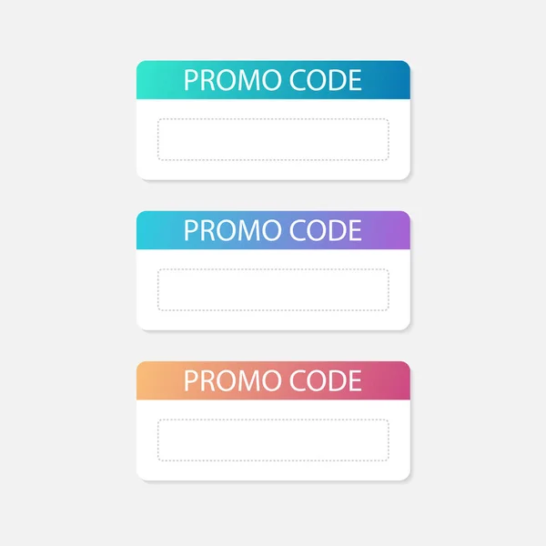 Premium Vector  Promo code, coupon code.