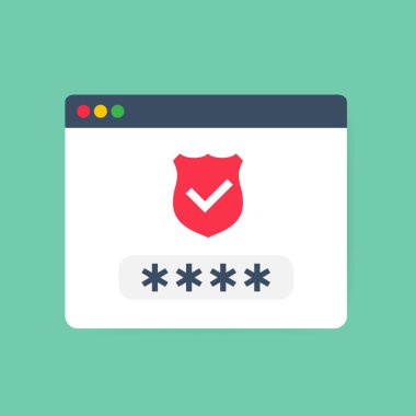 Web tarayıcısında giriş ya da parmak izi parola kabarcık bildirim yoluyla