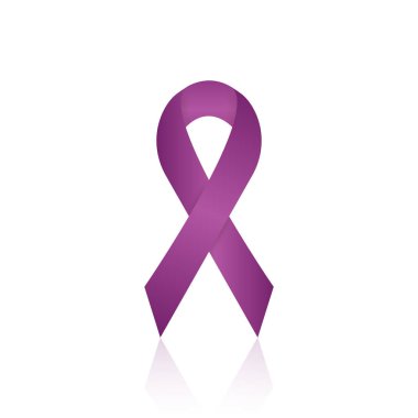 Pankreas kanseri bilinçlendirme gerçekçi şerit. Vektör çizim.