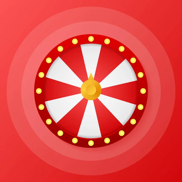 Roulette 3D Vermögen. Glücksrad für Spiel und gewinnen Sie den Jackpot. Online Casino Konzept. Internet Casino Marketing. — Stockvektor