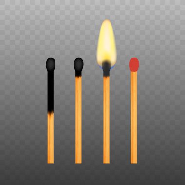 Saydamlık Izgara Arka Planda Gerçekçi Yazma Eşleşmesi. Vektör stok illüstrasyon.