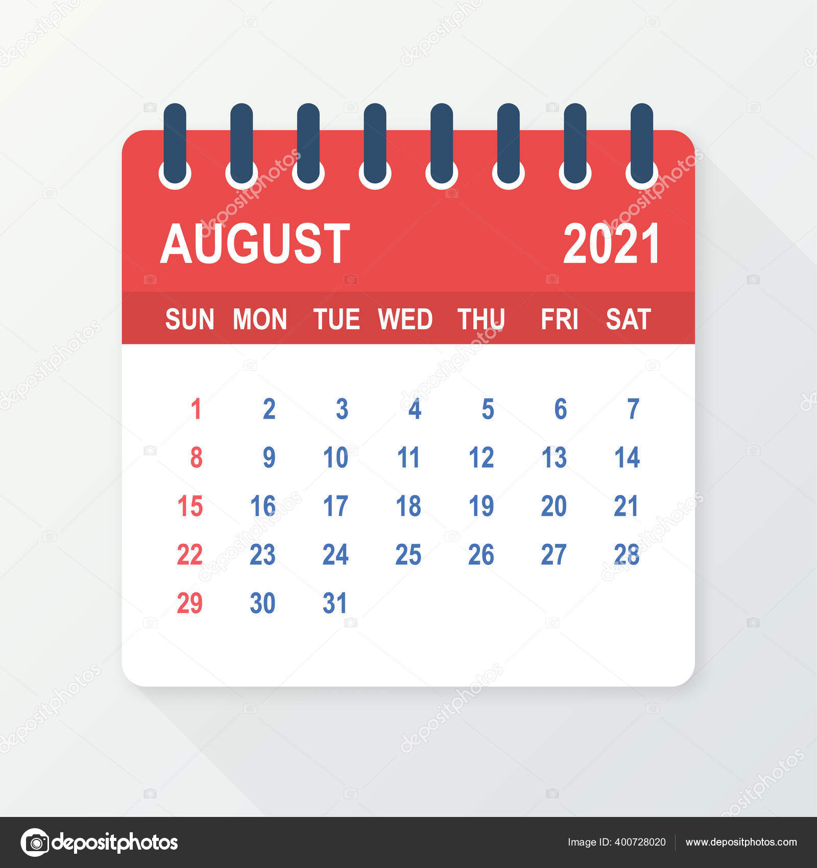 Kalender agustus 2021